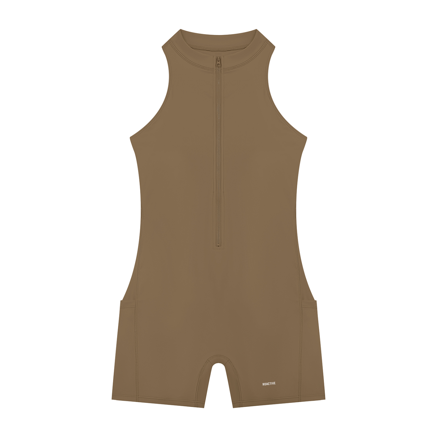 Motion Quarter-Zip Romper
