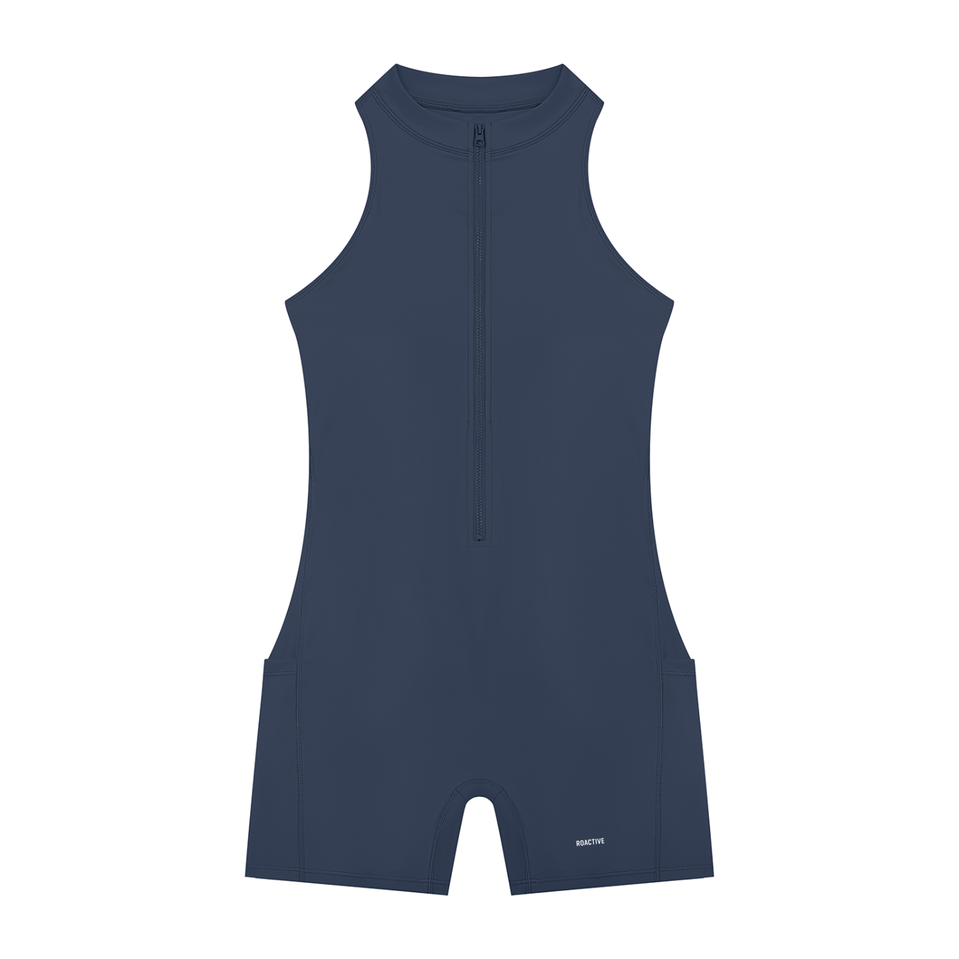 Motion Quarter-Zip Romper