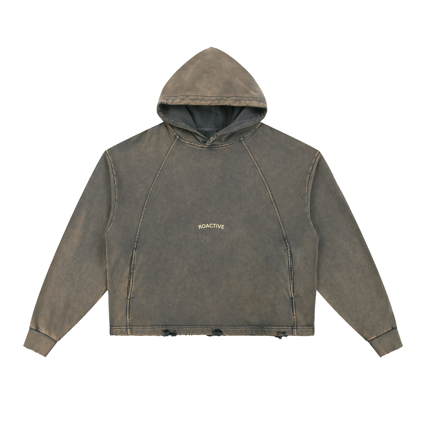 Heritage Washed Hoodie – Arch Logo