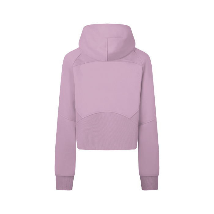 Training Cropped Zip-Through Hoodie