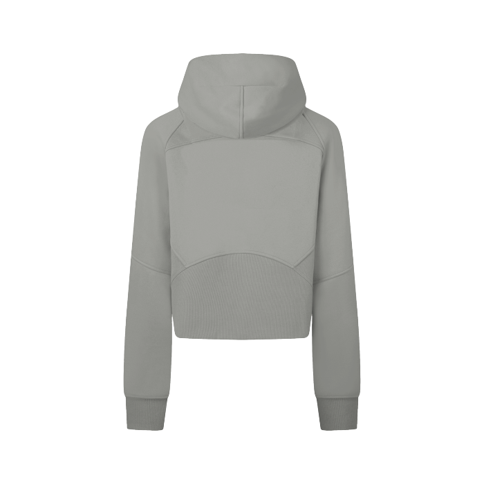 Training Cropped Zip-Through Hoodie