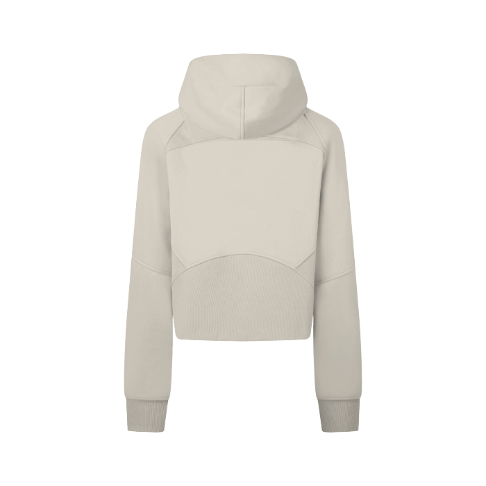 Training Cropped Zip-Through Hoodie