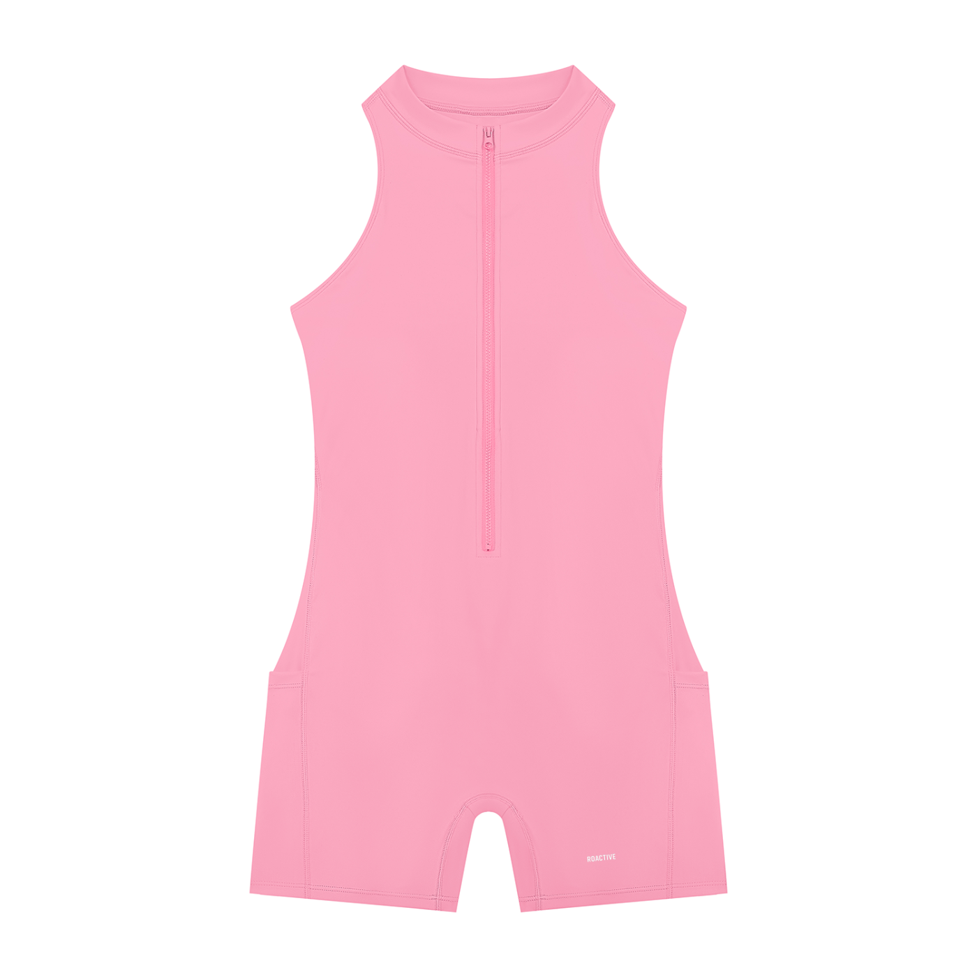 Motion Quarter-Zip Romper