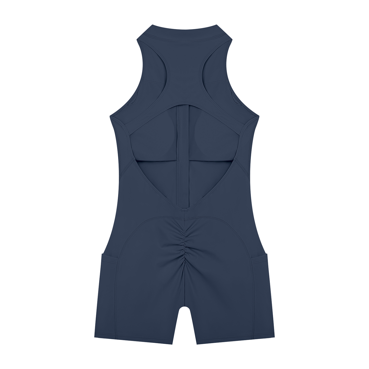 Motion Quarter-Zip Romper