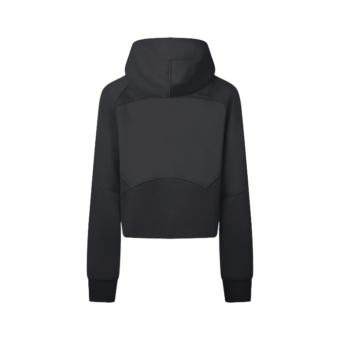 Training Cropped Zip-Through Hoodie