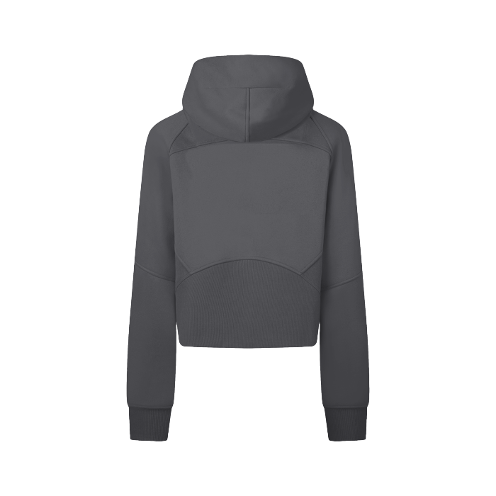 Training Cropped Zip-Through Hoodie