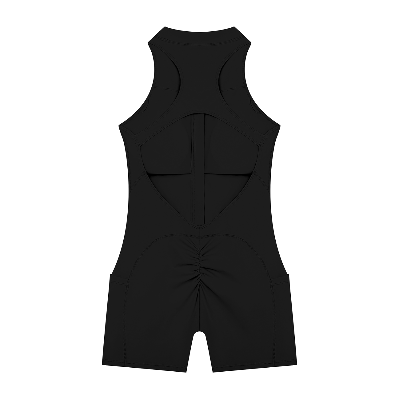 Motion Quarter-Zip Romper