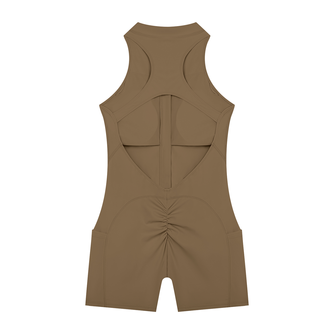 Motion Quarter-Zip Romper